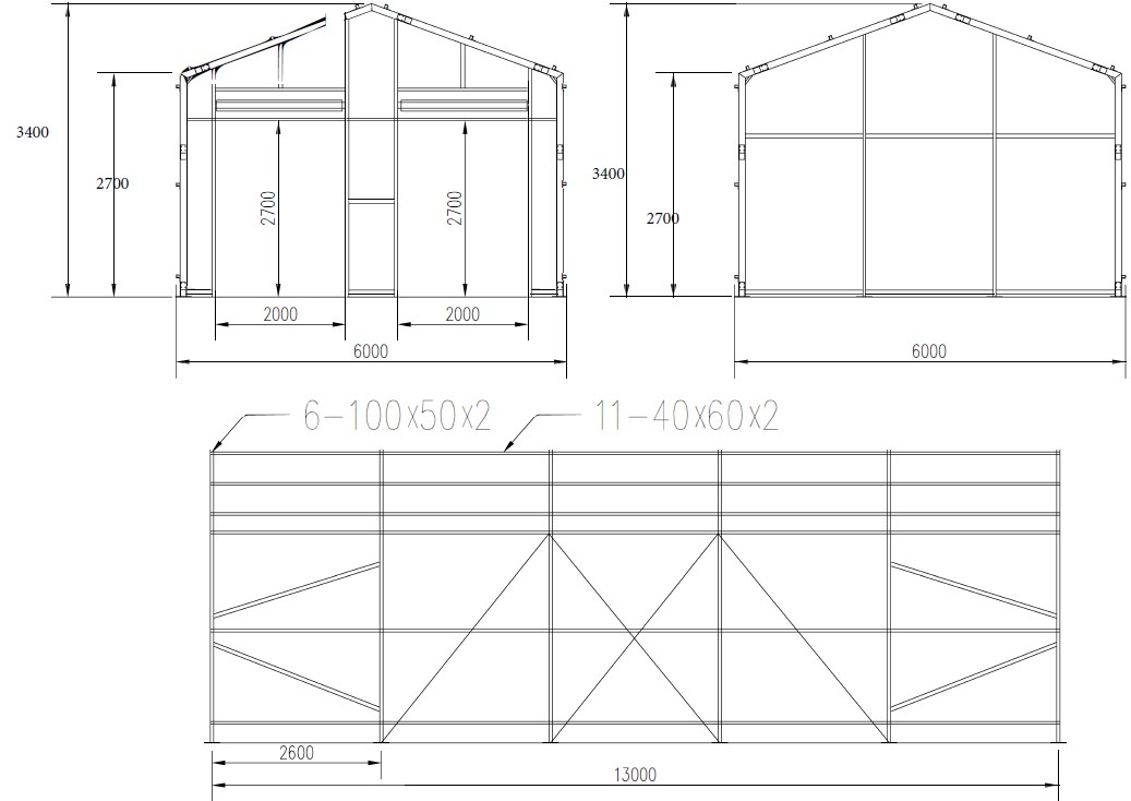 Tottenham Hale MDU stores building by Elm Site Services — frame elevations drawing