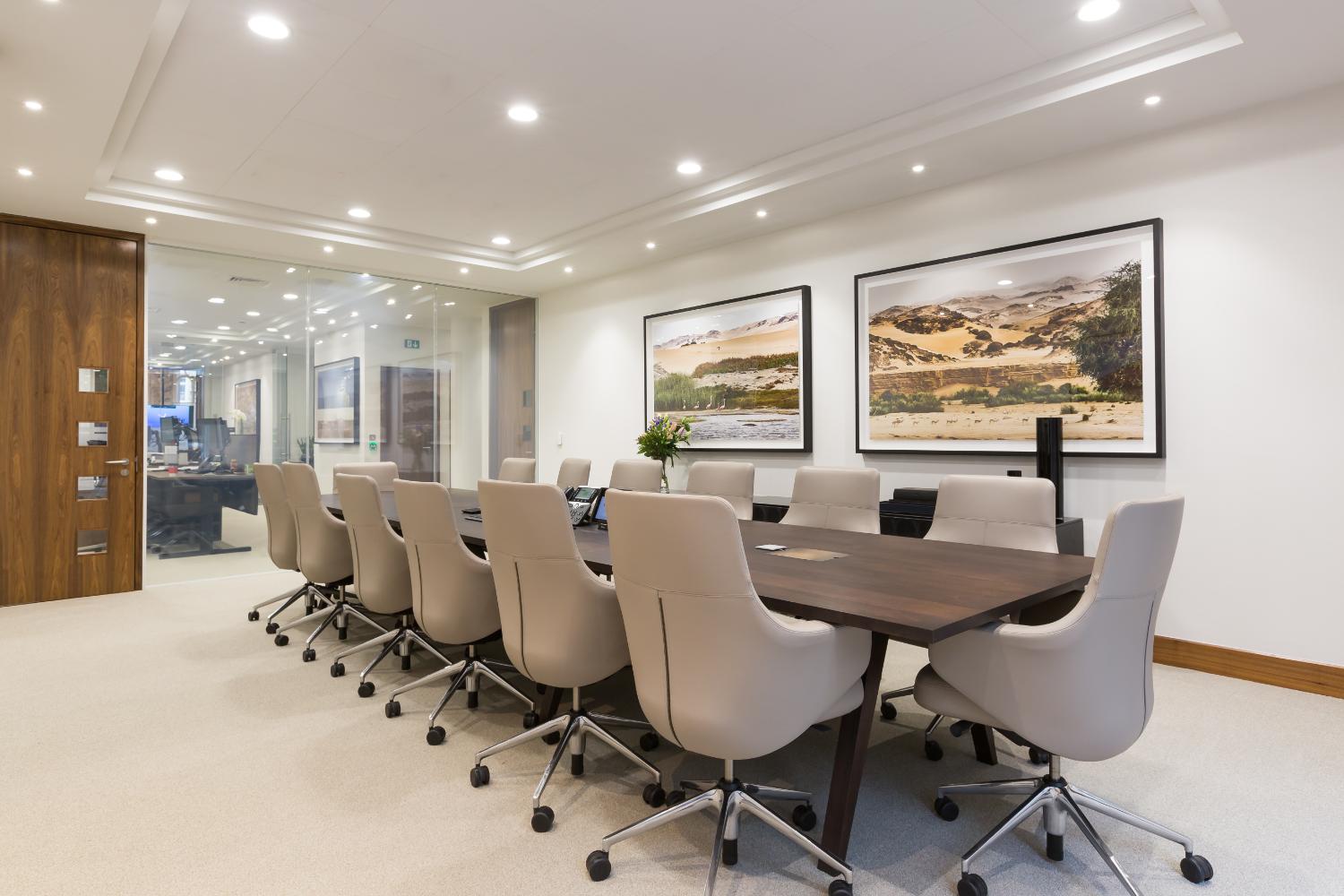 Meeting room fit-out — Elm Site Services