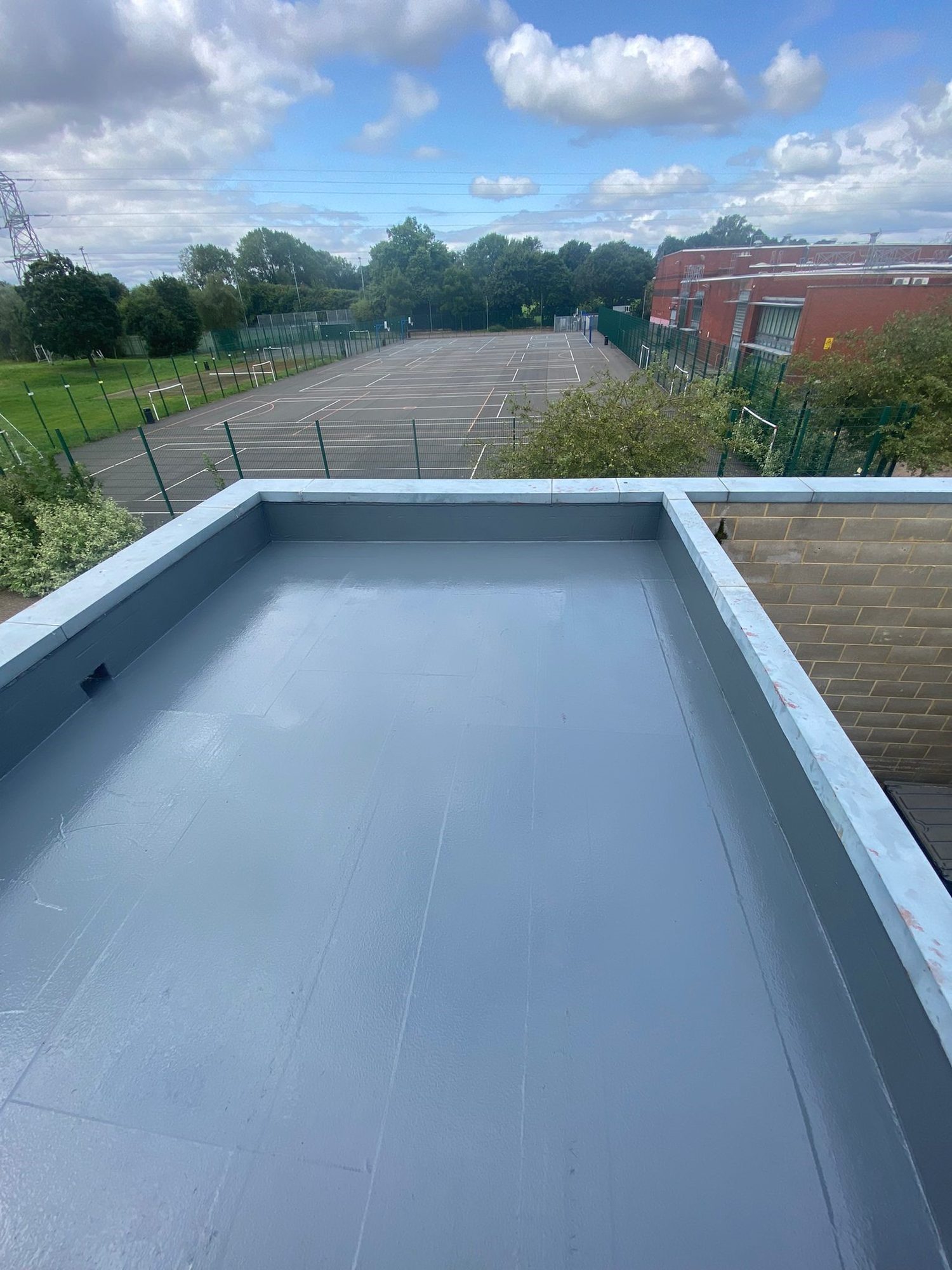 Flat roof membrane — Elm Site Services